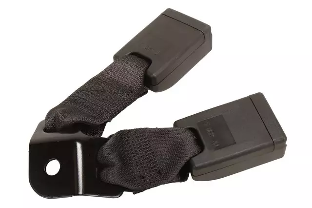 Black Rear Driver Side Seat Belt Buckle - GM (84700582)