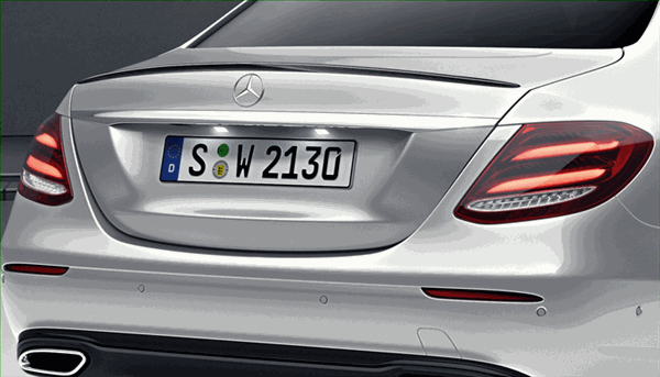 21379300009999 - Exterior Detachable Parts: Rear Spoiler Attachment for Mercedes-Benz: E250, E300, E350, E400, E43 AMG, E550, E63 AMG S Image