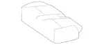 90791092019D88 - Body: Seat Cover for Mercedes-Benz: Sprinter 1500, Sprinter 2500, Sprinter 3500, Sprinter 3500XD, Sprinter 4500 Image