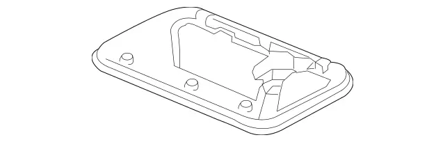 1668800805 - Detachable Parts: Cover for Mercedes-Benz: GL350, GL450, GL550, GL63 AMG, GLE300d, GLE350, GLE400, GLE43 AMG, GLE450 AMG, GLE550e, GLE63 AMG, GLE63 AMG S, GLS350d, GLS450, GLS550, GLS63 AMG, ML250, ML350, ML400, ML550, ML63 AMG Image image
