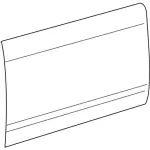 1W6Z7620201AA - Body: Outer Panel for Ford Image