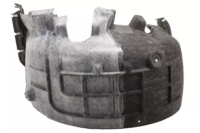 Passenger Side Rear Wheelhouse Liner with Nuts - GM (23276688)