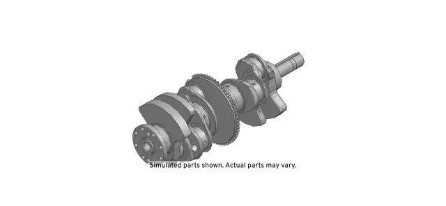 12699162 - Engine: Crankshaft for Buick: LaCrosse, Regal Sportback | Cadillac: ATS, CT6, CTS, XT5, XT6 | Chevrolet: Camaro, Colorado | GMC: Acadia, Canyon Image