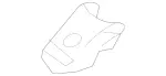 23892088028T92 - Body: Child Seat Bracket Cap for Mercedes-Benz Image