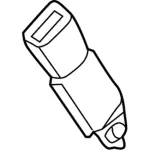 JL3Z18612B19AC - Electrical: Center Buckle for Ford: F-150 Image