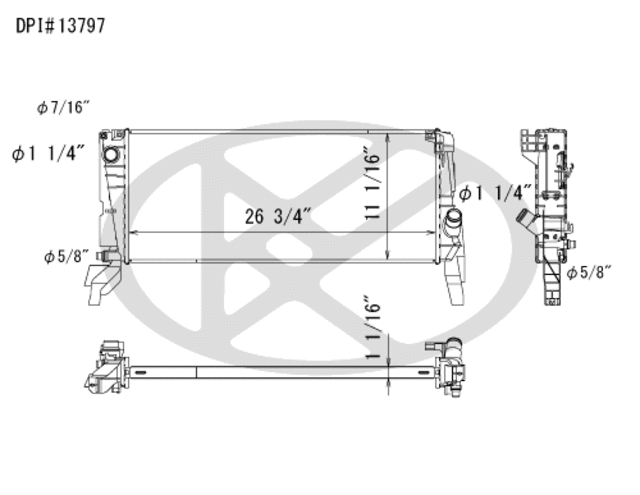 A13797 - : Koyorad Radiator for Koyo Image
