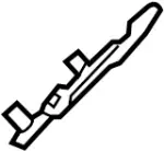 689647S003 - : Fuse Box Door for Infiniti Image