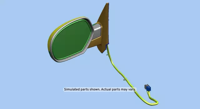 20843205 - Body: Mirror Assembly for Cadillac: Escalade | Chevrolet: Tahoe | GMC: Yukon Image