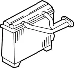 272802Y960 - HVAC: Evaporator for Infiniti Image