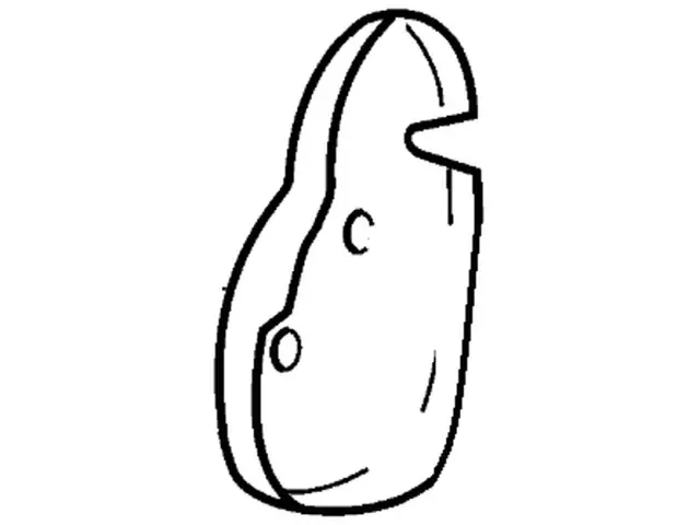 YL3Z1661350AAD - Body: Latch Cover for Ford Image