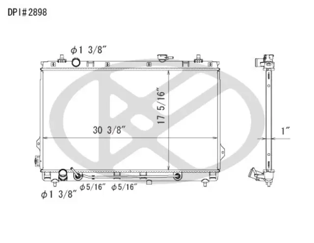 A2898 - Cooling Systems: Koyorad Radiator for Koyo Image