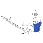 NL3Z13405G - : 2022-2024 Ford F-150 Lightning - Tail Lamp Assembly for Ford: F-150 Lightning Image