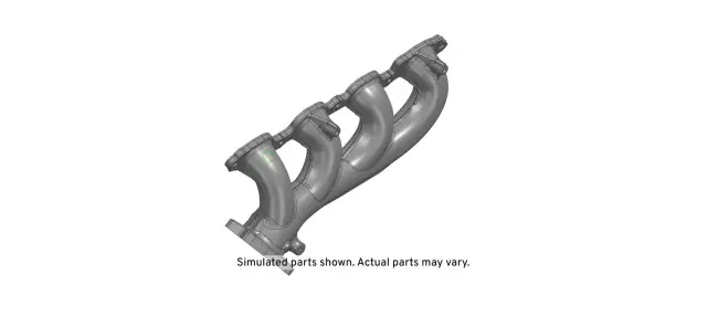 12701715 - : Exhaust Manifold for Cadillac: Escalade, Escalade ESV | Chevrolet: Express 2500, Express 3500, Express 4500, Silverado 2500 HD, Silverado 3500 HD | GMC: Savana 2500, Savana 3500, Savana 4500, Sierra 2500 HD, Sierra 3500 HD Image