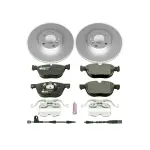 ESK6064 - : Genuine Geomet Coated Rotors, ECE-R90 Brake Pads + Hardware Kit for PowerStop Image