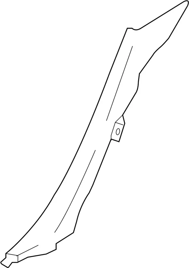 76918EJ82A - : Lower Quarter Trim for INFINITI: M35, M45 Image