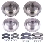 KOE7876 - : OE Stock Replacement Low-Dust Ceramic Brake Pad and Rotor Kit for PowerStop Image