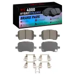 4000102801 - : DFC HybriDynamic Brake Pads Hrdwr Kit for DYNAMIC FRICTION Image