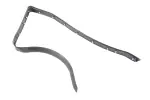 85646618 - Body: Rear Driver Side Door Rear Driver Side Auxiliary Weatherstrip for Chevrolet: Silverado EV Image