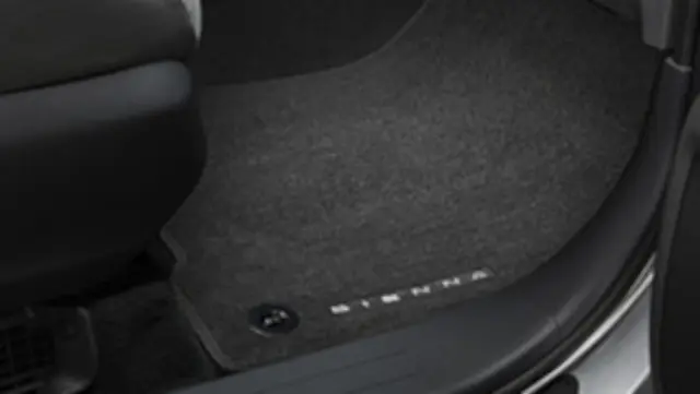 PT2060821820 - Interior: Carpet Floor Mats - Black - For 7 Passengers for Toyota: Sienna Image