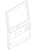 4637400305 - : Door Shell for Mercedes-Benz Image