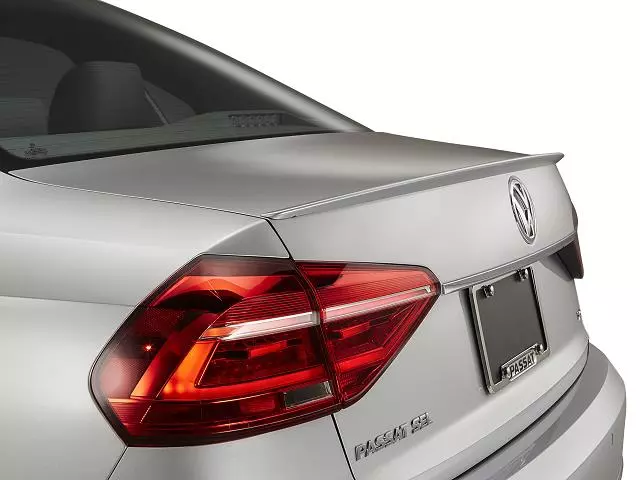 561071641I7F - Exterior: Rear Lip Spoiler, Pre-Painted for Volkswagen Image