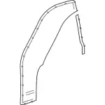 2W1Z5420531AA - Body: Door Weather-strip for Lincoln: Town Car Image
