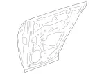 2197300105 - : Door Shell for Mercedes-Benz Image