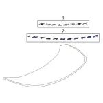 LB5Z5442528A - : Nameplate for Ford: Police Interceptor Utility Image