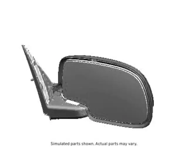 15226945 - Body: Mirror for Cadillac: Escalade, Escalade ESV | Chevrolet: Silverado 1500, Silverado 1500 Classic, Silverado 1500 HD, Silverado 1500 HD Classic, Silverado 2500, Silverado 2500 HD, Silverado 2500 HD Classic, Silverado 3500, Silverado 3500 Classic, Silverado 3500 HD, Suburban 1500, Suburban 2500, Tahoe | GMC: Sierra 1500, Sierra 1500 Classic, Sierra 1500 HD, Sierra 1500 HD Classic, Sierra 2500, Sierra 2500 HD, Sierra 2500 HD Classic, Sierra 3500, Sierra 3500 Classic, Sierra 3500 HD, Yukon, Yukon XL 1500, Yukon XL 2500 Image