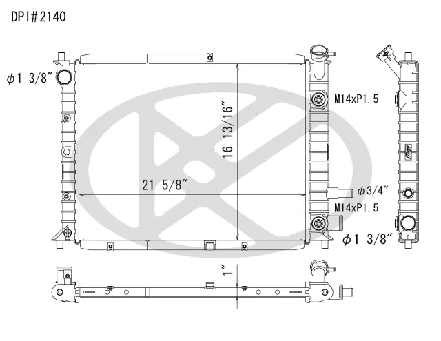 A2140 - : Koyorad Radiator for Koyo Image