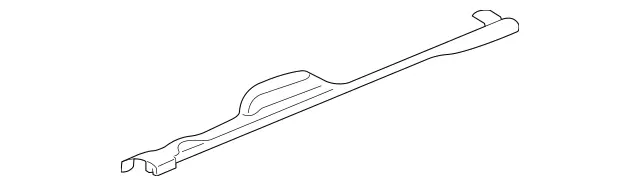 2306390143 - Windows: Strut for Mercedes-Benz: SL500, SL55 AMG, SL550, SL600, SL63 AMG, SL65 AMG Image image