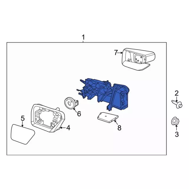 ML3Z17682VB - Electrical: Mirror for Ford Image