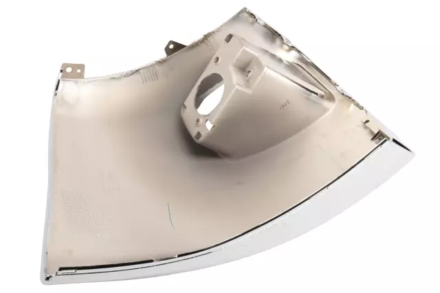 20985758 - : Part# 20985758 Bright Chrome Passenger Side Front Bumper Impact Bar End Cap for Chevrolet: Silverado 1500 Image