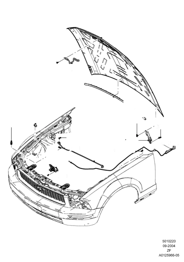 N808727S307 - Body: Latch Screw for Ford Image
