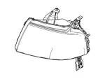 6F9Z13008A - Electrical: Headlamp Assembly for Ford: Freestyle Image