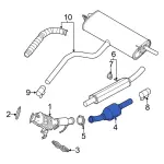 LX6Z5E212KQ - : Catalytic Converter for Ford: Bronco Sport Image