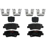 TXC1544 - : TRW PREMIUM BRAKING - CERAMIC BRAKE PAD SET - TXC1544 for TRW Image
