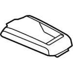 8S4Z5406024BA - Body: Armrest for Ford: Focus Image