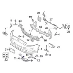 W716195S450B - : Door Interior Trim Panel Screw for Ford: Bronco Sport, C-Max, Edge, Escape, Expedition, Explorer, F-150, F-150 Lightning, Fusion, Maverick, Mustang, Police Interceptor Utility, Police Responder Hybrid, SSV Plug-In Hybrid, Transit Connect | Lincoln: Aviator, Continental, Corsair, MKX, MKZ, Nautilus, Navigator Image