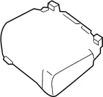 883119NF0A - Body: Seat Cushion Pad for Infiniti Image