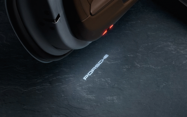 2019-2023 Porsche Led Porsche Logo Door Projectors