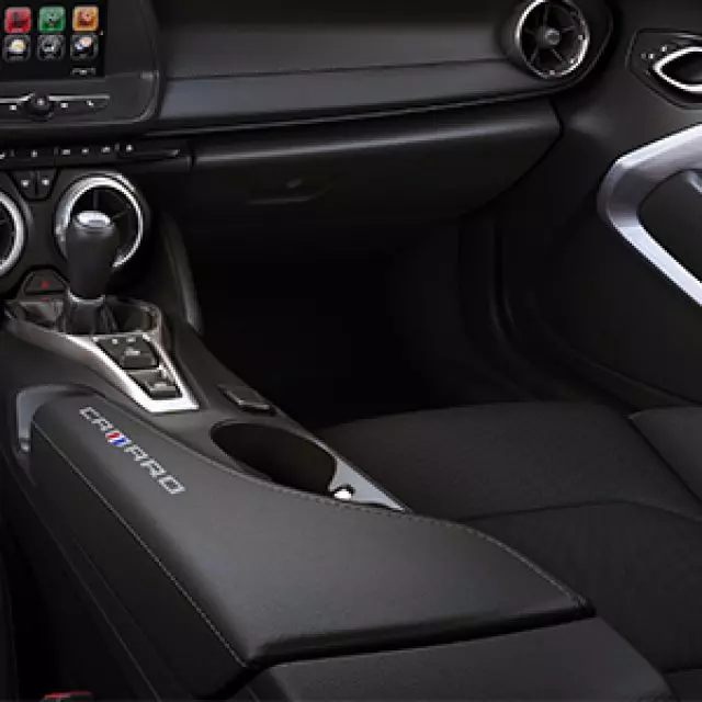 84092719 - Interior: Console Lid, Camaro Logo for GM Image