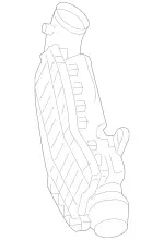 6421403987 - : Muffler                                  for Mercedes-Benz: GL 350, ML 350 Image