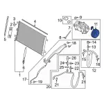 ML3Z19D786A - : Clutch &amp; Pulley for Ford Image