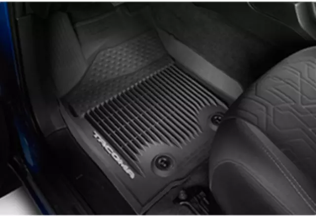 TOYOTA TACOMA B-CAB 2PC BLACK ALL-WEATHER FLOOR LINER 2016 MODEL - Toyota (PT908-36160-20)