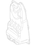 2463700112 - Maintenance &amp; Lubrication: Trans Pan for Mercedes-Benz Image