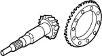 381004GD3A - Universals &amp; Rear Axle: Ring &amp; Pinion for Infiniti Image