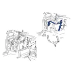 1R3Z63611B09AAA - Electrical: Retractor Assembly for Ford: Mustang Image