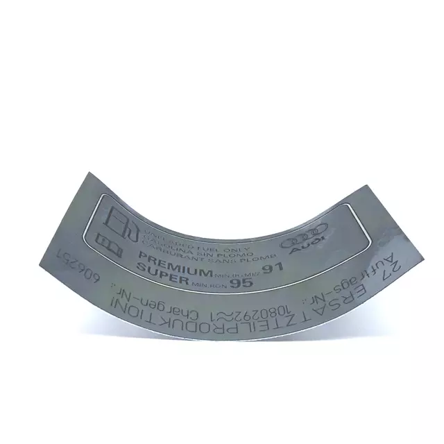Fuel Label - Audi (8E0-010-190-S)