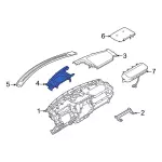 ML3Z15044D70BJ - Body: Top Cover for Ford: F-150, F-150 Lightning Image